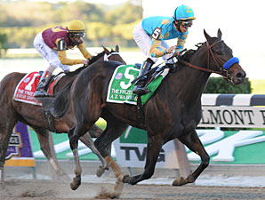 A Z Warrior wins the 2010 Frizette.