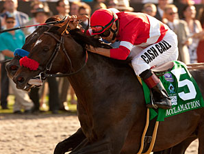 Acclamation wins the Pacific Classic.