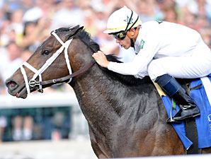 Advice wins the 2009 Coolmore Lexington.