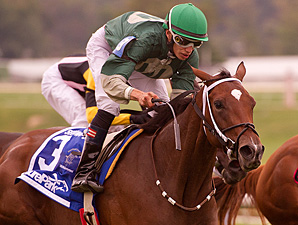 Aibhilin wins the 2013 Selima Stakes.
