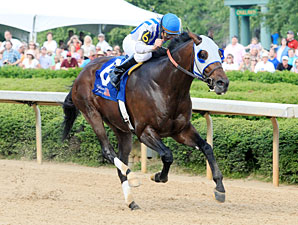 Alternation wins the 2012 Oaklawn Handicap.