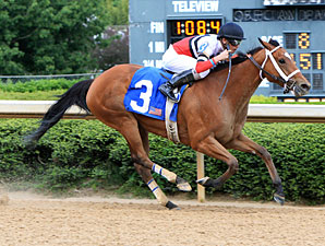 Beat the Blues wins the 2012 Carousel Stakes.
