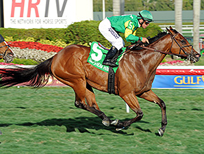 Believe In Charlie wins the Ladies Turf Sprint.