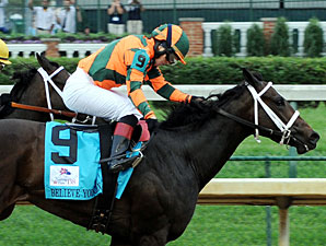 Believe You Can wins the 2012 Kentucky Oaks.