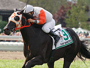 Ben's Cat wins the 2011 Turf Monster.