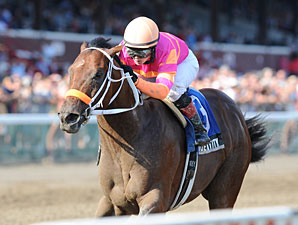 Bern Identity wins the Sanford Stakes.