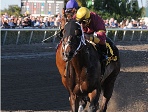 Big Drama wins the 2011 Mr. Prospector.