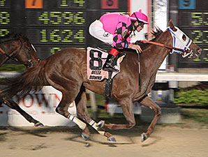 Boss Barney's Babe wins the 2013 Orleans Stakes.