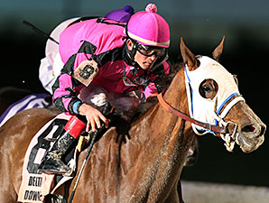 Boss Barney's Babe wins the 2013 Orleans Stakes.