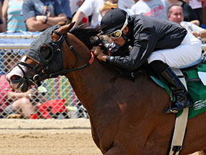 Brooklyn Cowboy wins the 2013 West Virginia Legislature Chairman's Cup Stakes.