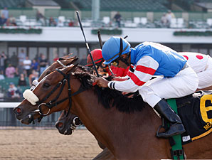 C C's Pal wins the Monmouth Beach Stakes.