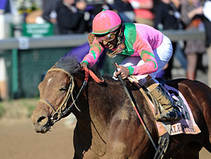 Caleb's Posse wins the 2011 Breeders' Cup Dirt Mile