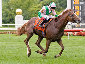 Cape Blanco wins the 2011 Arlington Million.