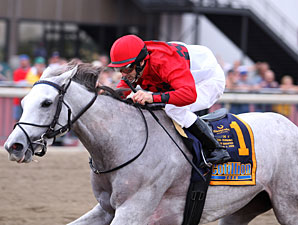 Careless Jewel #1 with Robert Landry riding wins the $750,000 Fitz Dixon Cotillion Stakes (Grade II) at Philadelphia Park