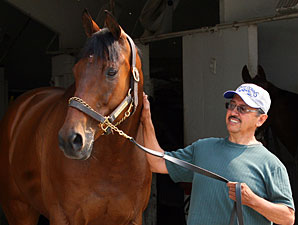Catlaunch and trainer Ivan Vazquez.