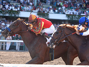 Coil beats Shackleford in the Haskell Invitational.