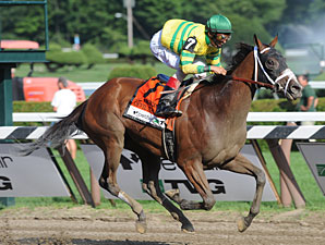 Devil May Care wins the 2010 CCA Oaks.
