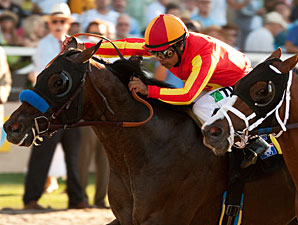 Drill wins the 2011 Del Mar Futurity.