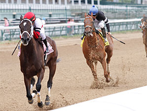 Dubai Majesty wins the 2010 Winning Colors.
