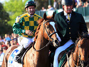Dullahan wins the 2012 Blue Grass Stakes.