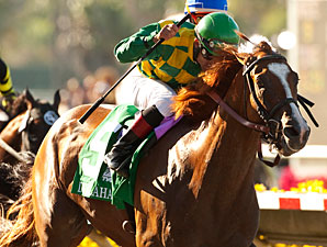 Dullahan wins the 2012 Pacific Classic.