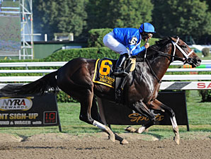 Emcee wins the 2012 Forego.