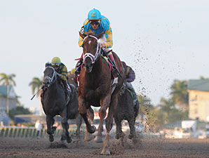 Eskendereya wins the 2010 Fountain of Youth.