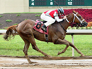 Flip Daddy wins the Hoover Stakes.