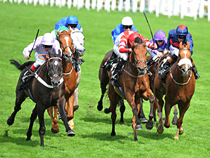 Forgotten Voice wins the 2013 Wolferton Handicap.