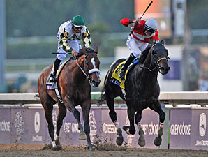 Fort Larned wins the 2012 Breeders' Classic.