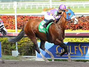 Fort Loudon wins the 2013 Gulfstream Park Sprint Championship.