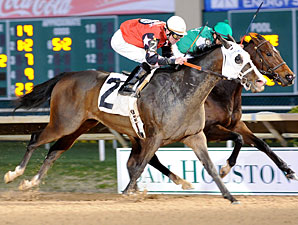 Gold Element wins the 2013 Spirit of Texas Stakes.