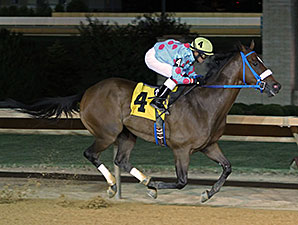 Greenway Court wins the 2014 It's Only Money Stakes.