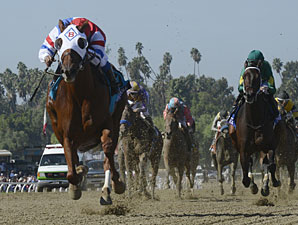 Groupie Doll in the Breeders' Cup Filly & Mare Sprint.
