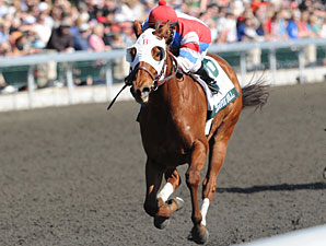 Groupie Doll wins the 2012 Vinery Madison.