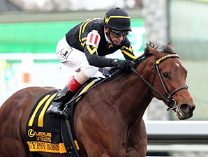 Gypsy Robin wins the 2012 Lexus Raven Run.