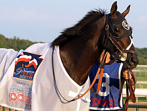 Handsome Mike wins the 2012 Pennsylvania Derby.