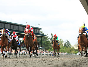 Holiday for Kitten wins the 2011 Giant's Causeway.