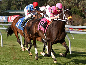I Love It wins a maiden race on Oct. 16, 2010.