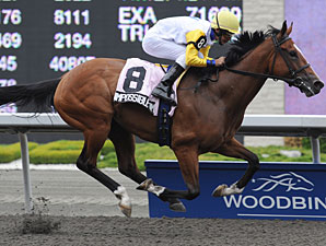 Impossible Time wins the 2010 Ballade Stakes.