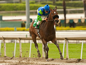 Include Me Out wins the 2012 Santa Margarita.