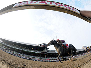 Jackson Bend wins the 2011 Forego.