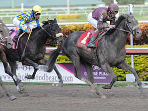 Jackson Bend wins the 2012 Hal's Hope.