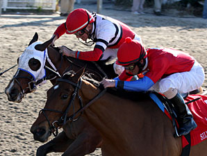 Jody Slew (left) wins the 2010 Silverbulletday.