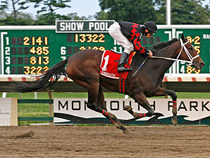Karmageddon wins the 2011 Jersey Girl Handicap.