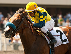 Kate's Event wins the Tiznow Stakes.