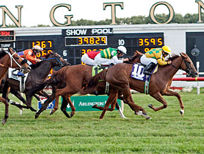 Leading Astray wins the 2012 Pucker Up.