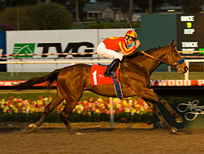 Lookin At Lucky wins the 2009 CashCall Futurity.