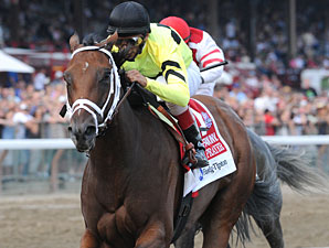 Malibu Prayer wins the 2010 Ruffian.
