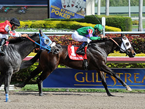 Merit Man wins the 2013 Spectacular Bid.